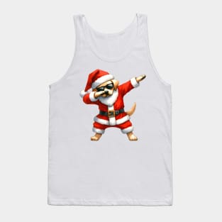 Christmas Labrador Retriever Dog Dabbing Dance Tank Top